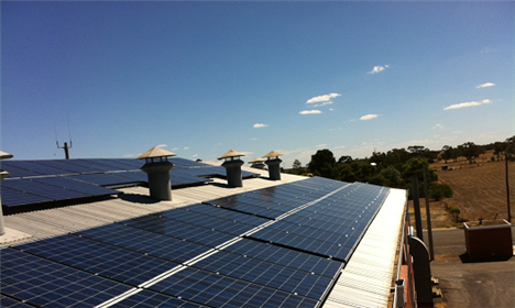 solar panel installed wycheproof office 2